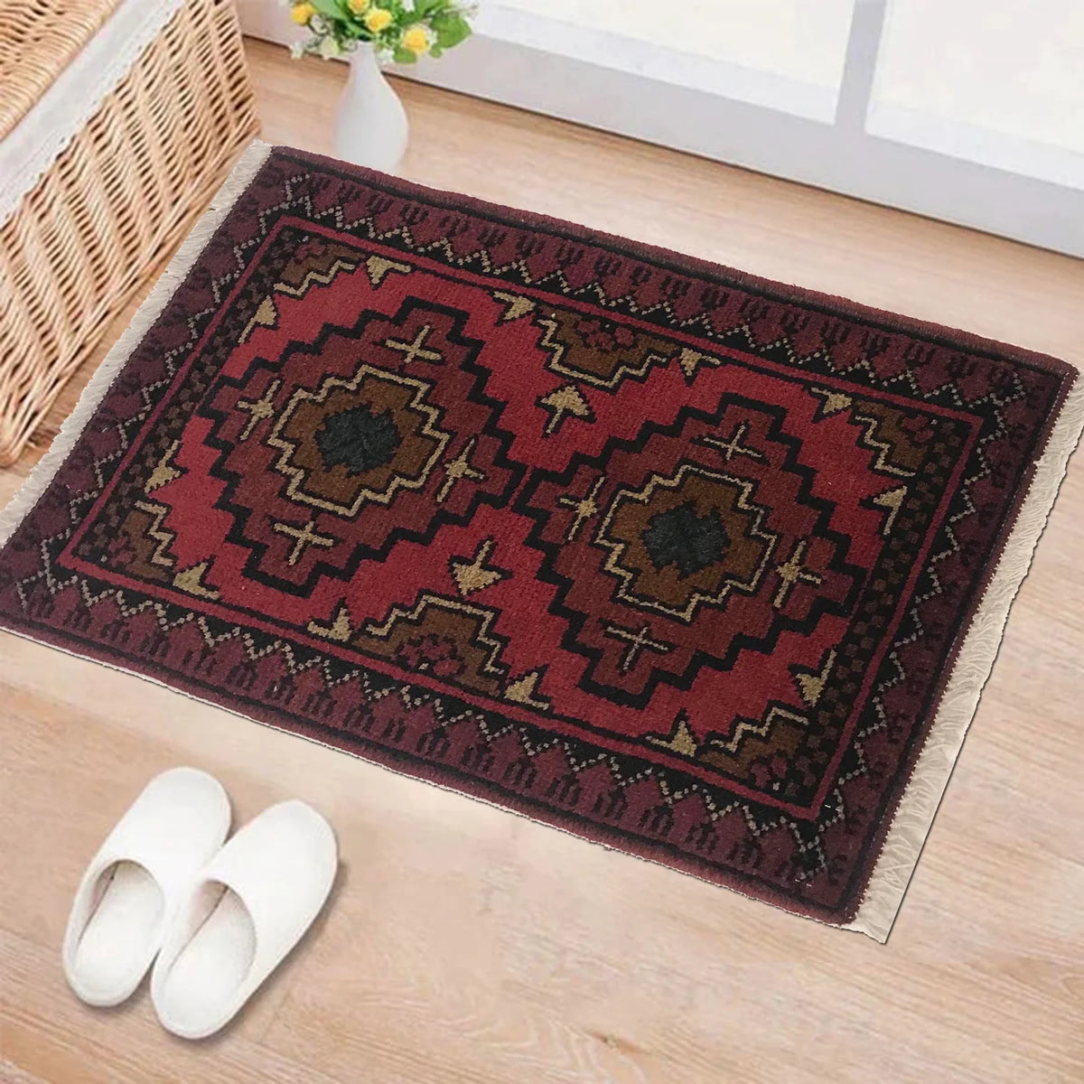 Nested Diamond Doormat | 1' 4" x 2' 2" ft (41 x 67 cm) | Ref: B35758