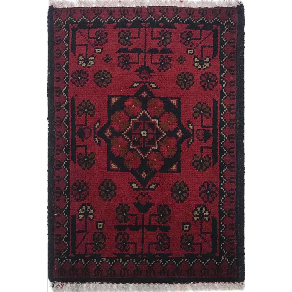 Ember Rosette Doormat | 1' 4" x 1' 11" ft (40 x 59 cm) | Ref: B35761