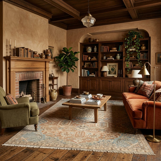 Ashcombe Vale Rug | 6' 9" x 10' 6" ft (206 x 321 cm) | Ref: B39596a