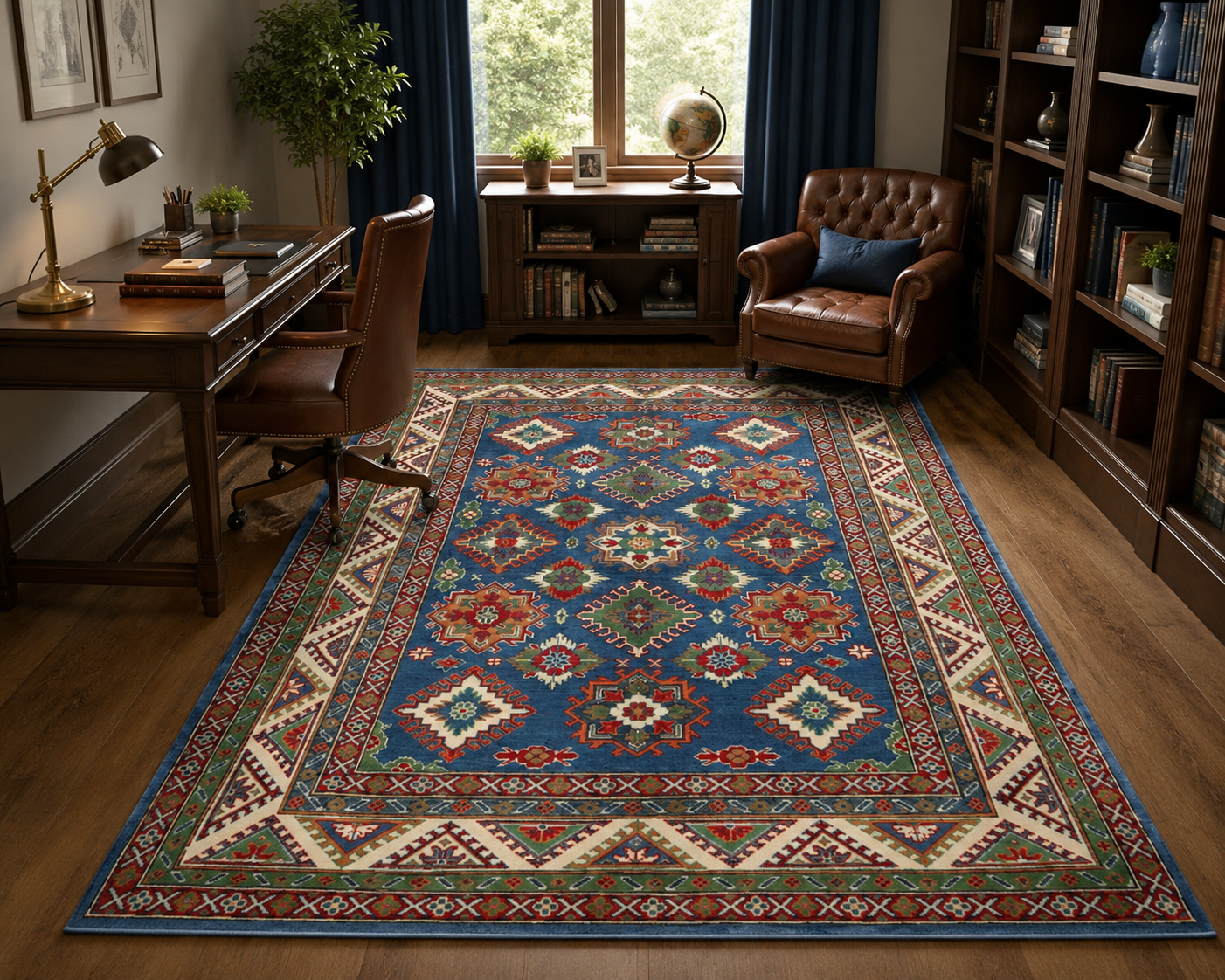 Linley Flatweave Kilim | 5'7" × 7'5" ft (175 x 230 cm) | Ref: G25359
