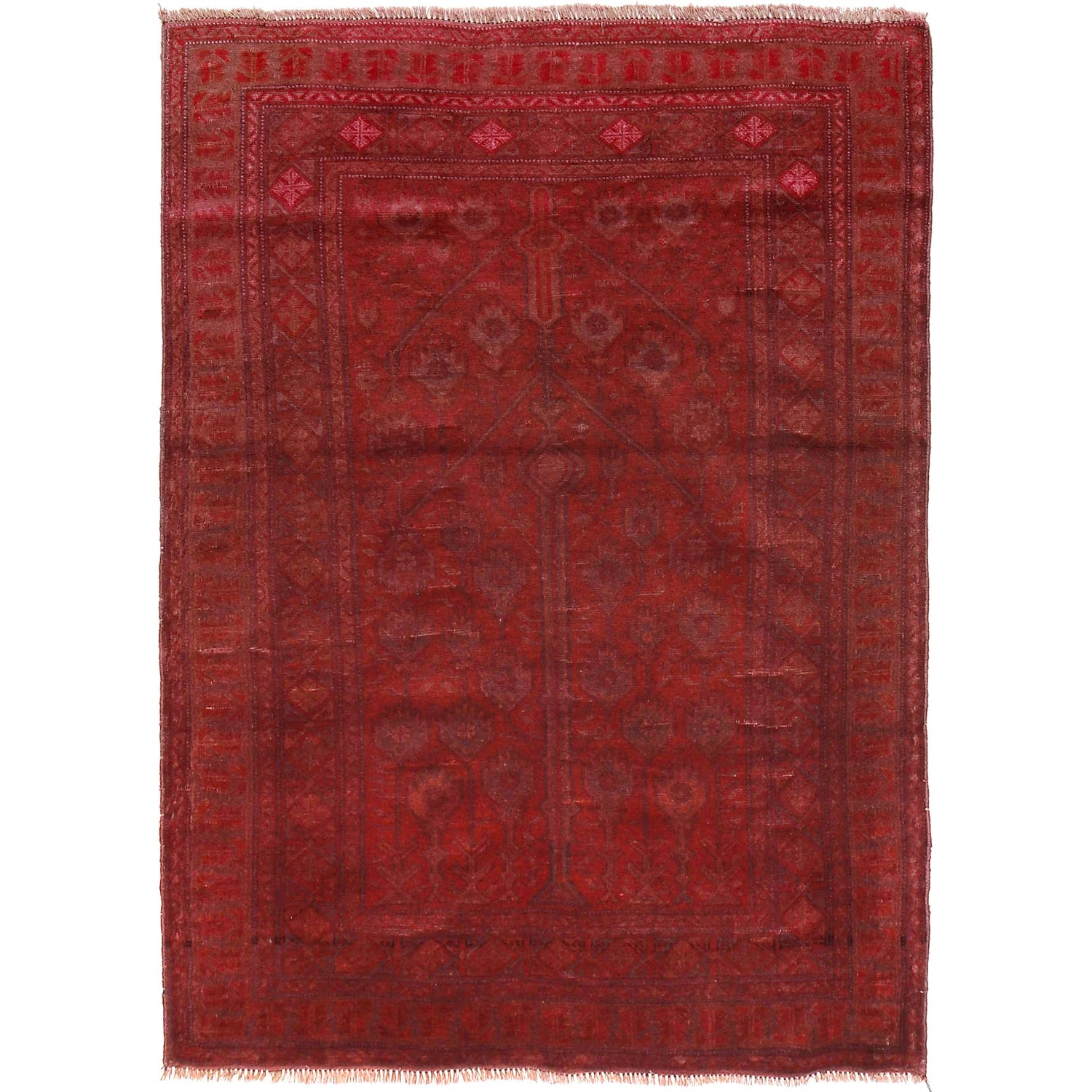 Crimson Reeve Area Rug | 4' 1" x 5' 6" ft (125 x 167 cm) | Ref: P26495