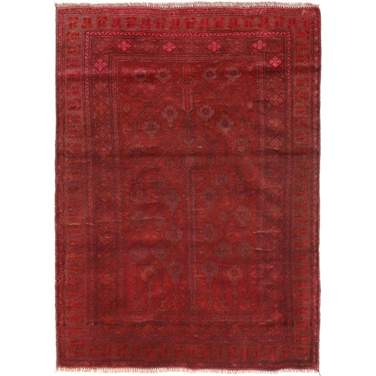 Crimson Reeve Area Rug | 4' 1" x 5' 6" ft (125 x 167 cm) | Ref: P26495