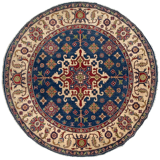 Somerton Wheel Rug | 6' 7" x 6' 7" ft (200 x 200 cm) | Ref: R37470