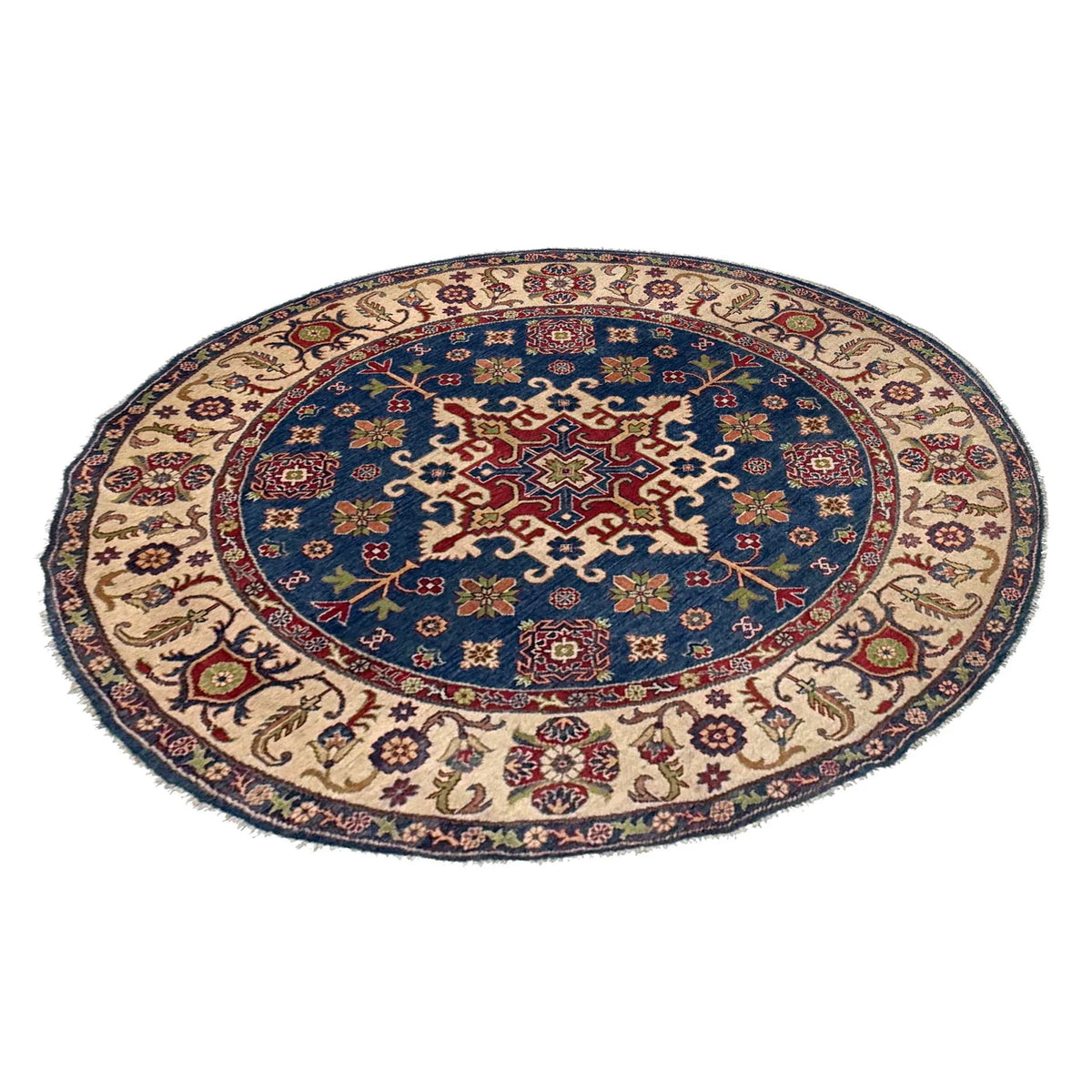 Somerton Wheel Rug | 6' 7" x 6' 7" ft (200 x 200 cm) | Ref: R37470