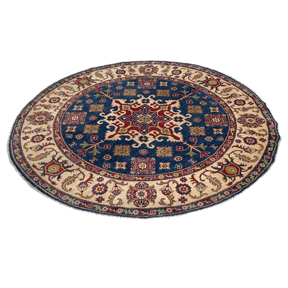 Somerton Wheel Rug | 6' 7" x 6' 7" ft (200 x 200 cm) | Ref: R37470