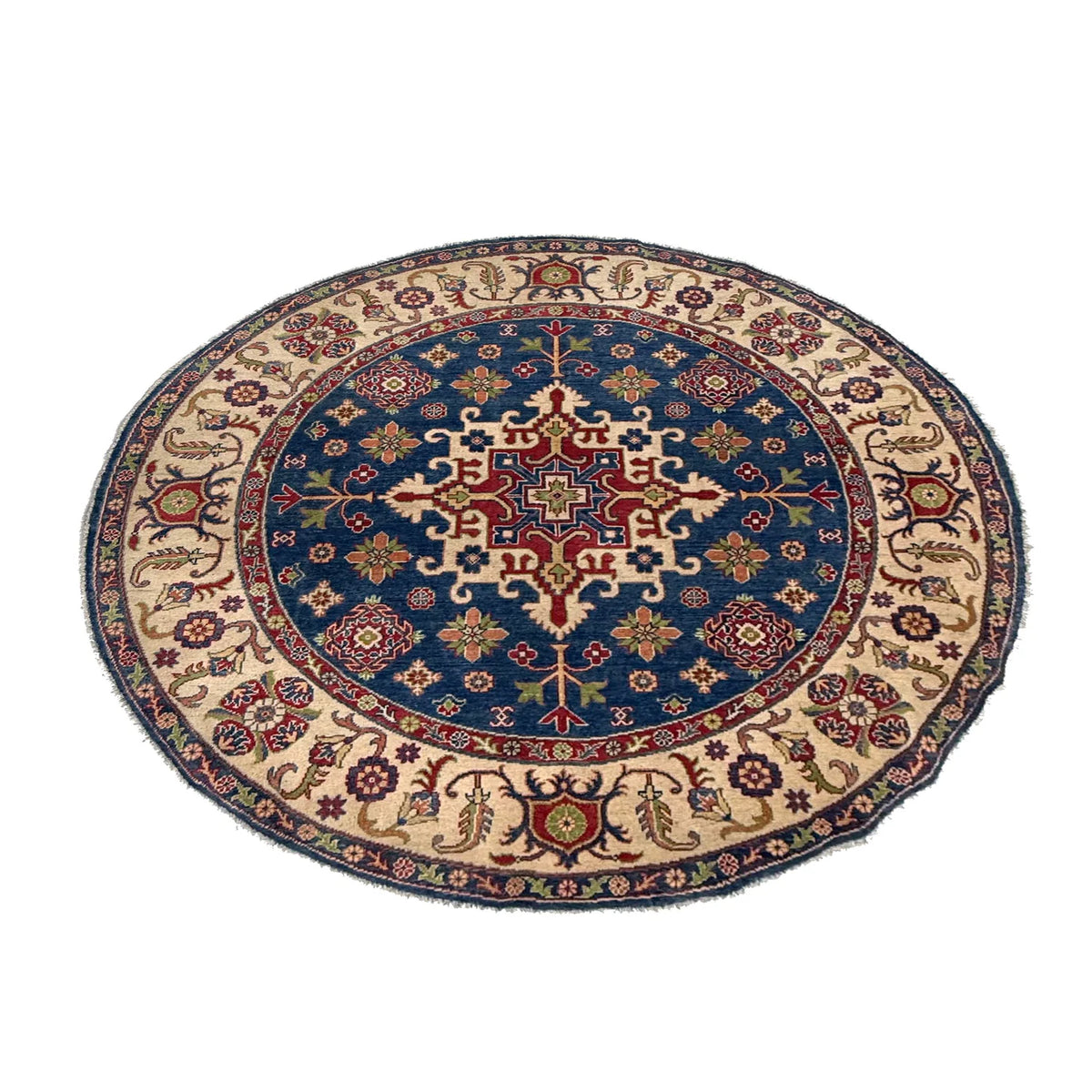 Somerton Wheel Rug | 6' 7" x 6' 7" ft (200 x 200 cm) | Ref: R37470