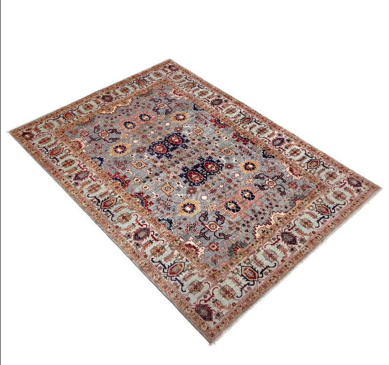 Slate Garden Rug | 6' 8" x 9' 9" ft (204 x 298 cm) | Ref: R39635