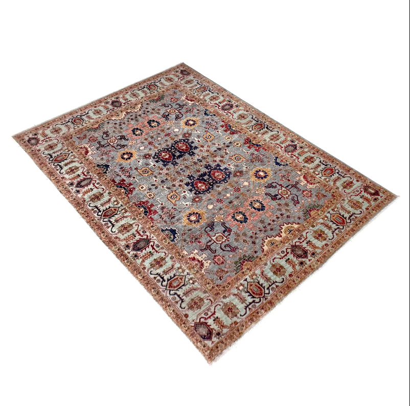 Slate Garden Rug | 6' 8" x 9' 9" ft (204 x 298 cm) | Ref: R39635