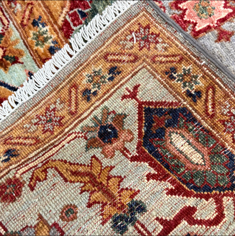 Slate Garden Rug | 6' 8" x 9' 9" ft (204 x 298 cm) | Ref: R39635