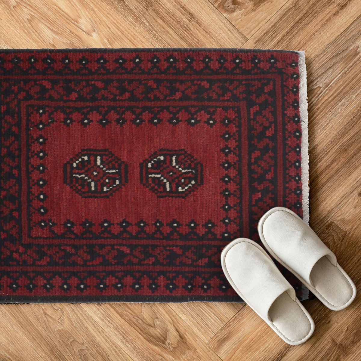 Diamond Frame Doormat | 1' 7" x 2' 2" ft (49 x 65 cm) | Ref: W27242
