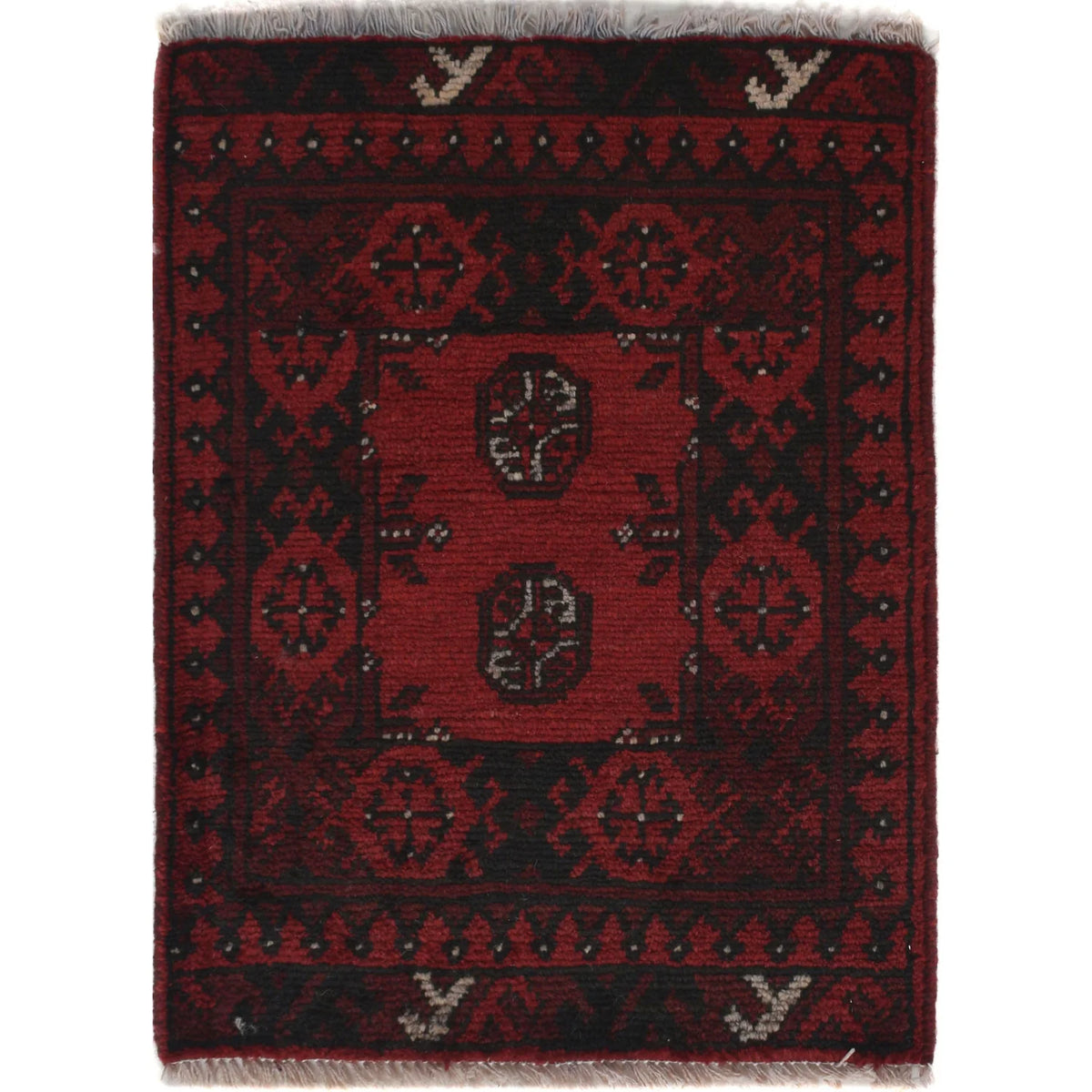 Garnet Lattice Doormat | 1' 7" x 2' 1" ft (49 x 64 cm) | Ref: W27258