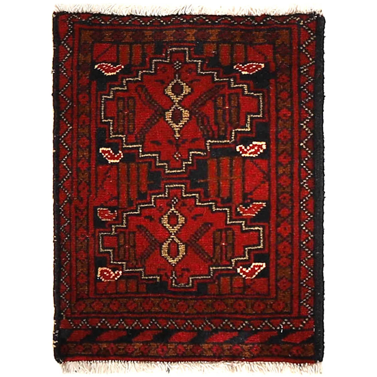 Ember Paisley Doormat | 1' 3" x 1' 8" (ft) (39 x 52 cm) | Ref: W27523