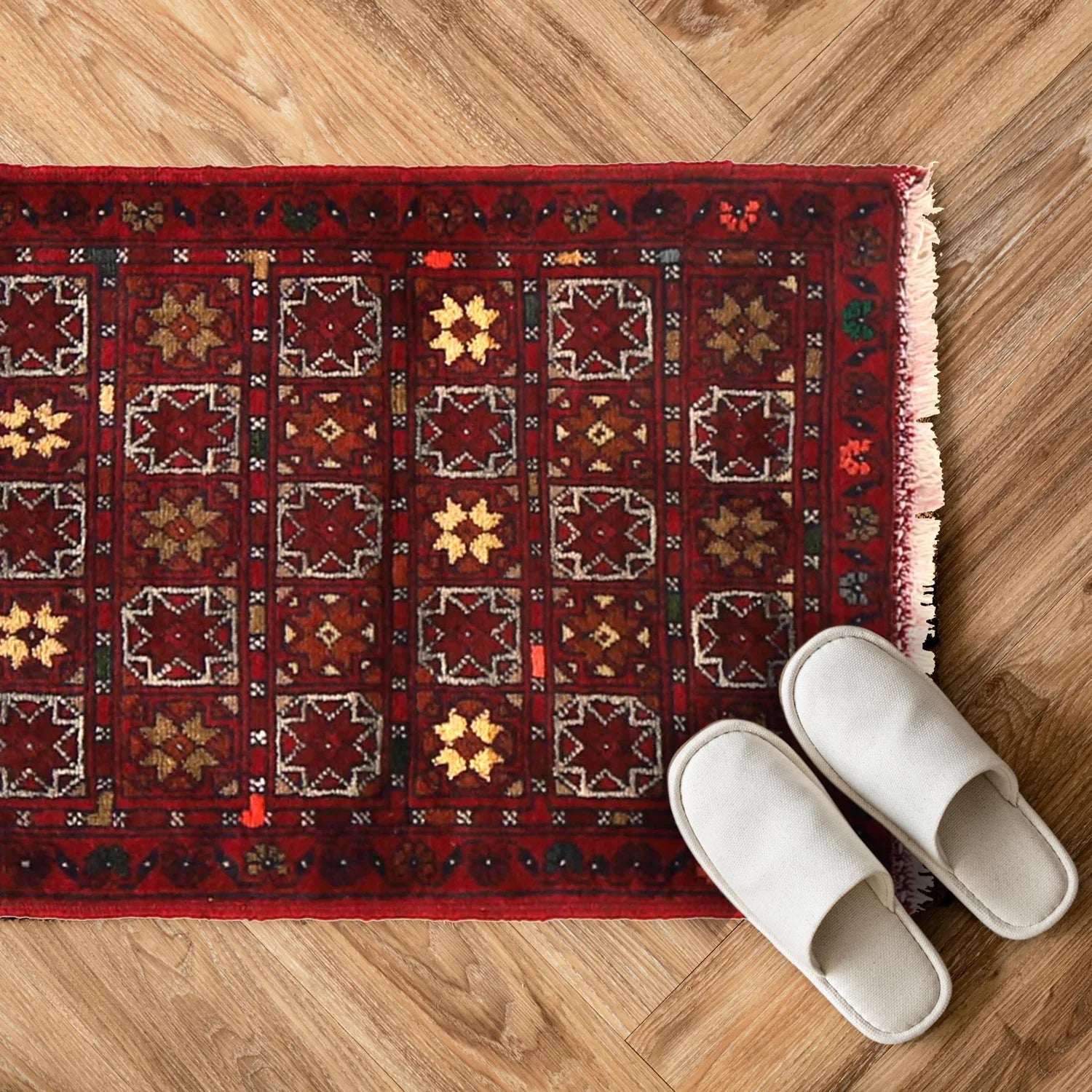 Mosaic Star Doormat | 1' 9" x 2' 6" ft (54 x 75 cm) | Ref: W30396