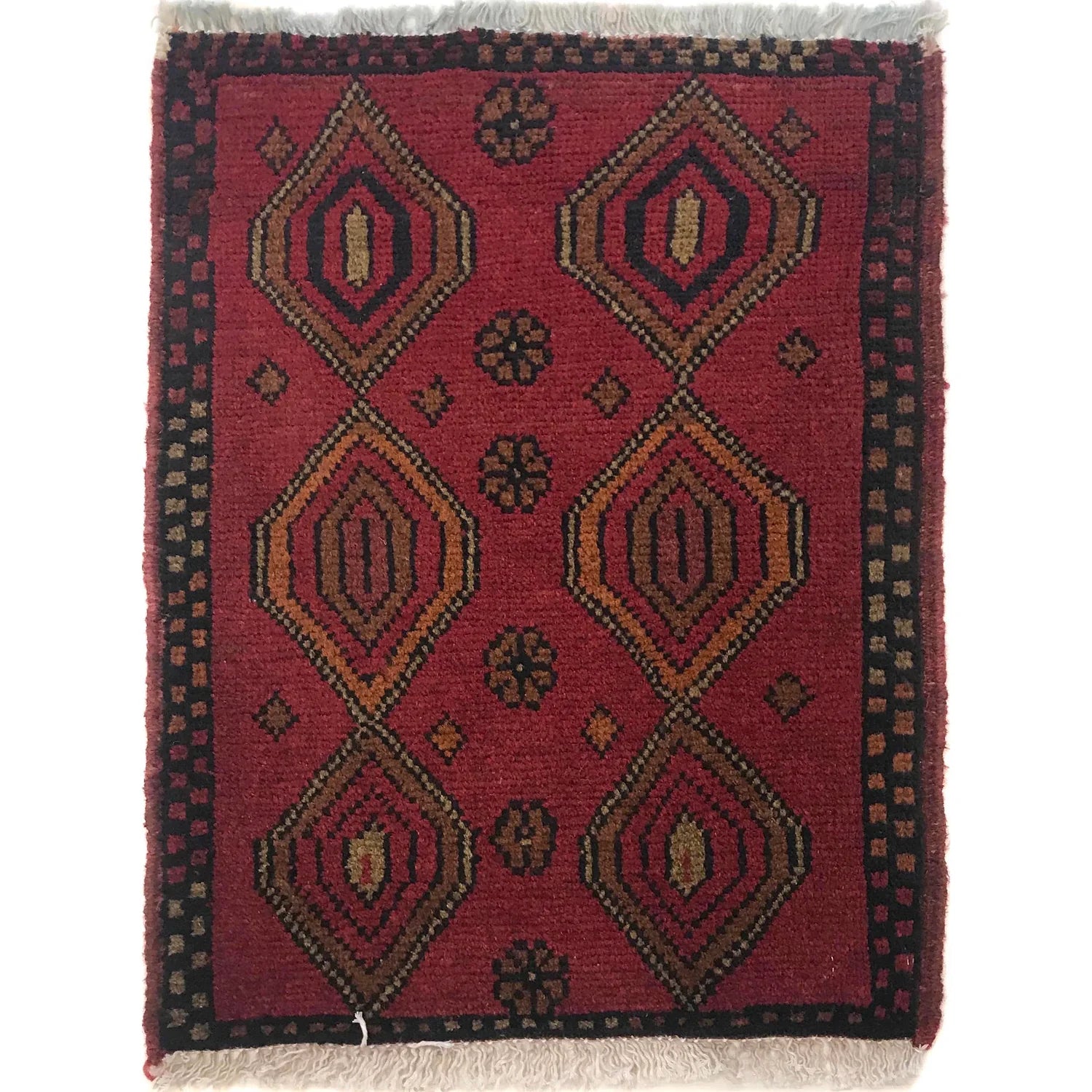 Sixfold Diamond Doormat | 1' 6" x 1' 11" ft (45 x 58 cm) | Ref: W35606