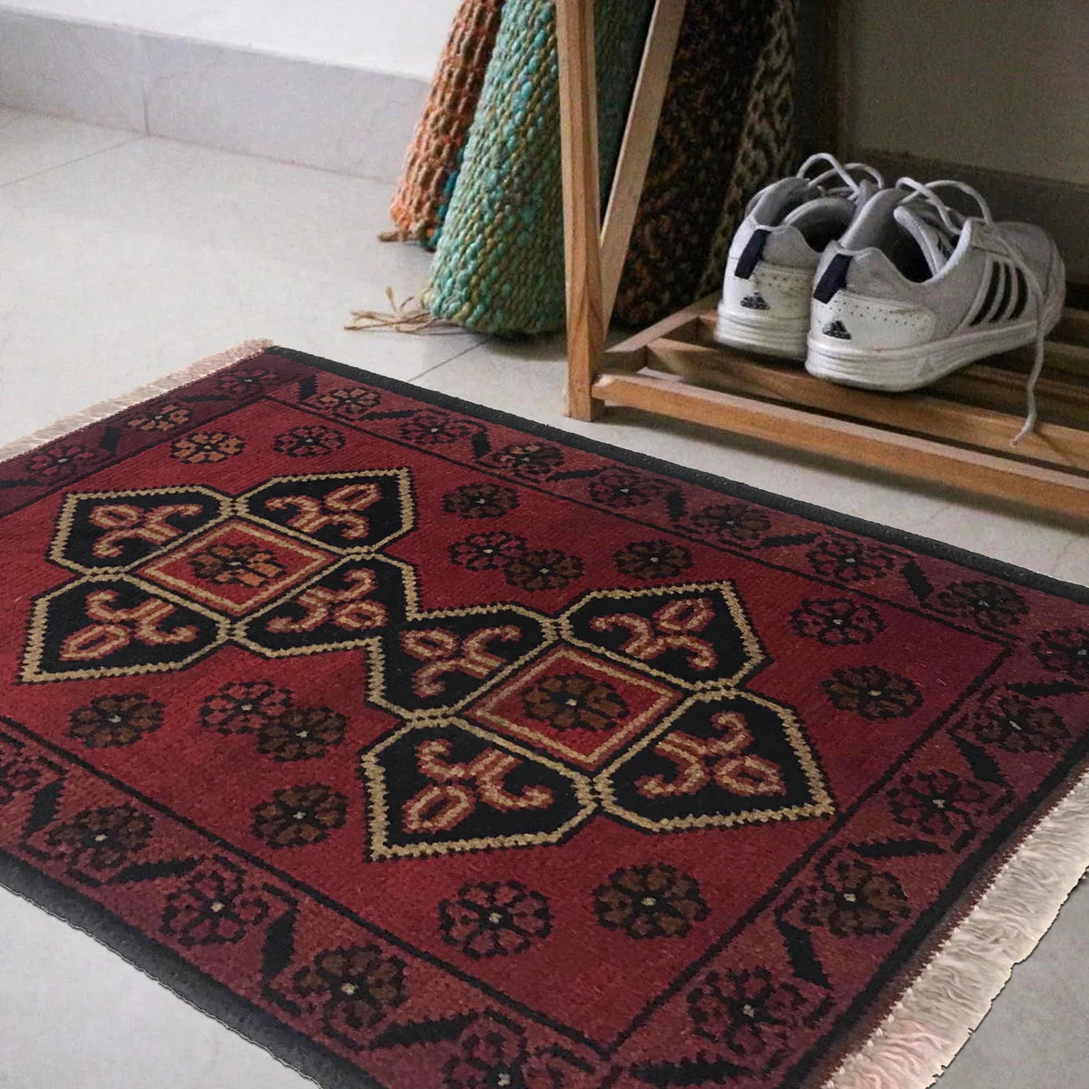 Regal Diamond Doormat | 1' 6" x 1' 11" ft (45 x 58 cm) | Ref: W35609
