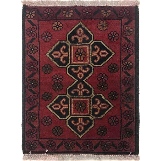 Garland Cross Doormat | 1' 6" x 1' 11" ft (45 x 58 cm) | Ref: W35609