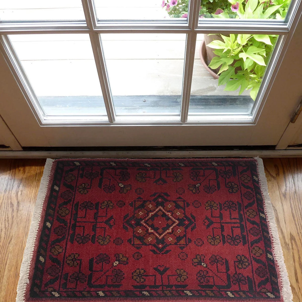 Diamond Compass Doormat | 1' 6" x 2' 2" ft (45 x 65 cm) | Ref: W35612