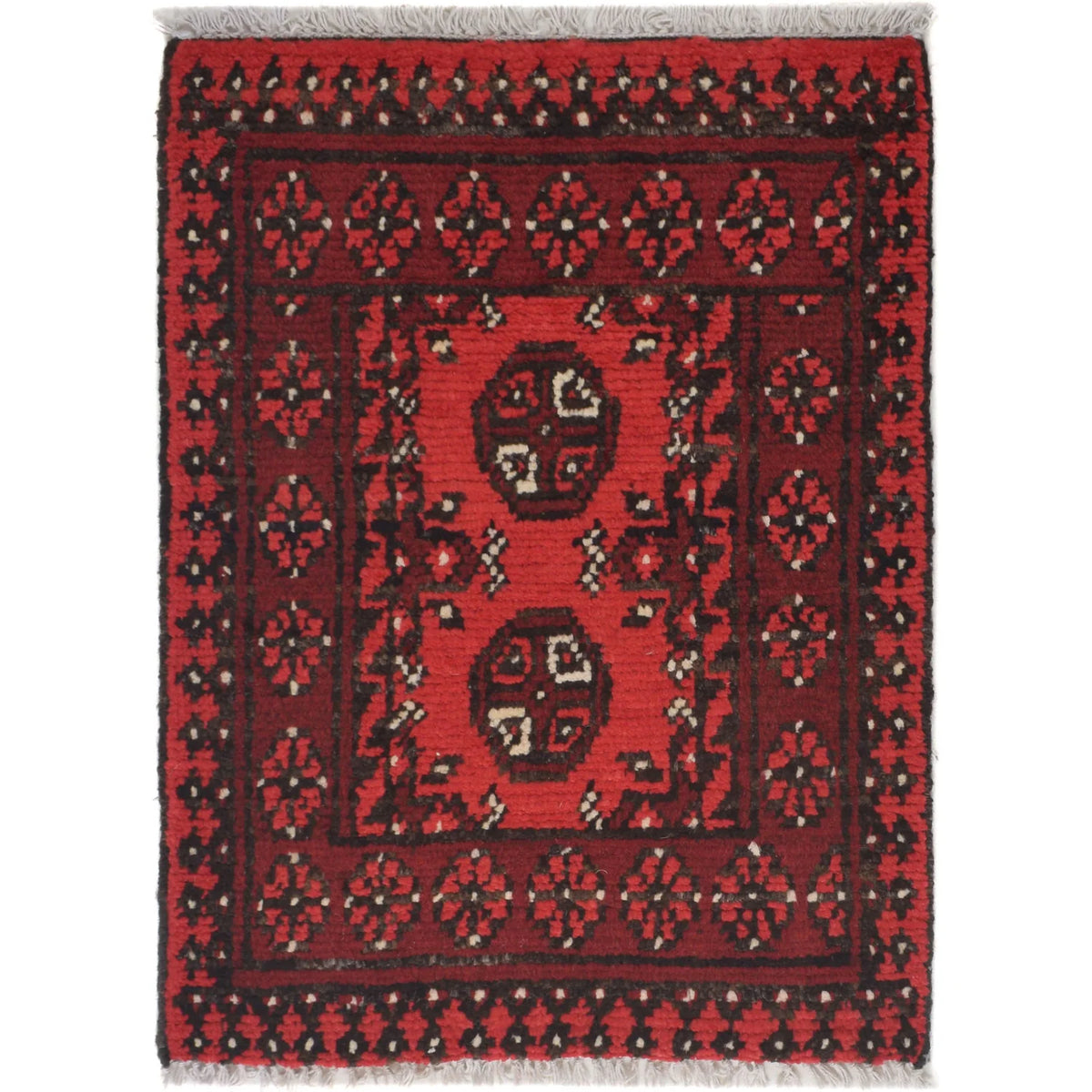 Cherry Medallion Doormat | 1' 7" x 2' 1" ft (47 x 64 cm) | Ref: Y21609
