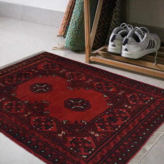 Scarlet Frame Doormat | 1' 8" x 2' 3" ft (52 x 69 cm) | Ref: Y21614
