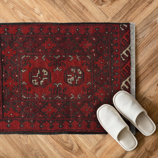 Vine Circle Doormat | 1' 7" x 2' 3" ft (49 x 68 cm) | Ref: Y21628