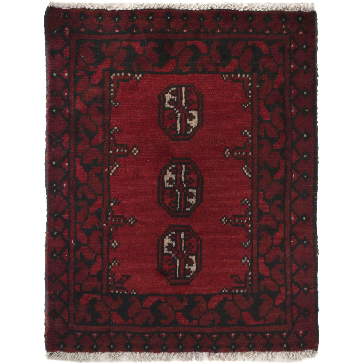 Triple Medallion Doormat | 1' 10" x 2' 3" ft (55 x 68 cm) | Ref: Y21645