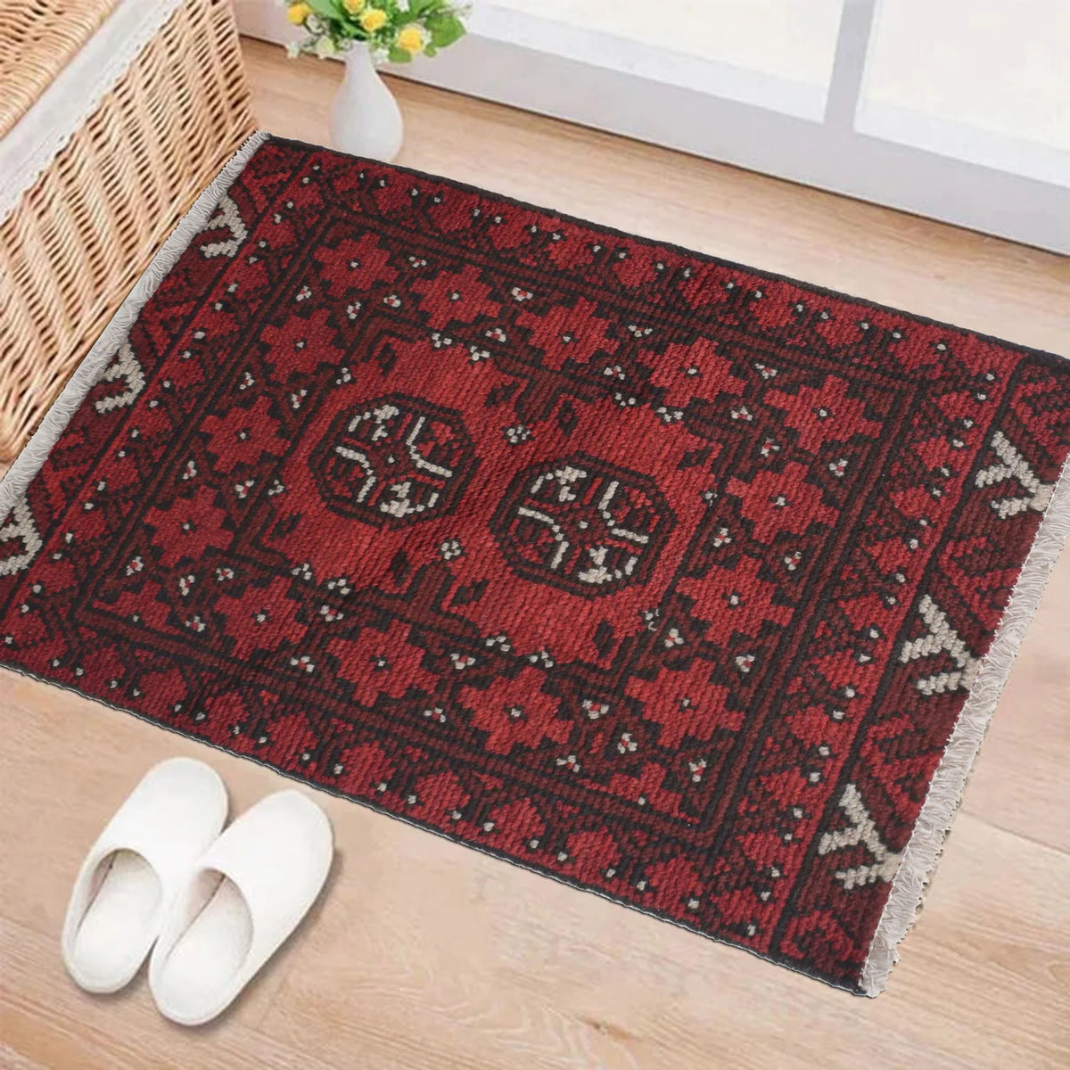 Ember Wheel Doormat | 1' 5" x 1' 11" ft (42 x 58 cm) | Ref: Y21646