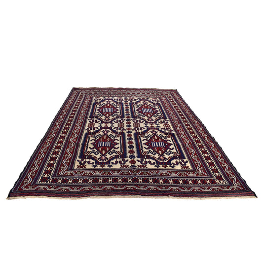 Windsmere Hall Flatweave Kilim | 6'11" × 9'6" ft | Ref: 2947