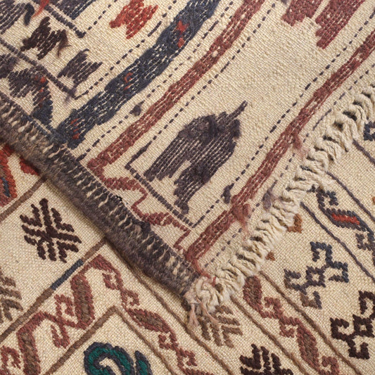 Westbridge Manor Kilim | 4'5" × 5'11" ft | Ref: 2356