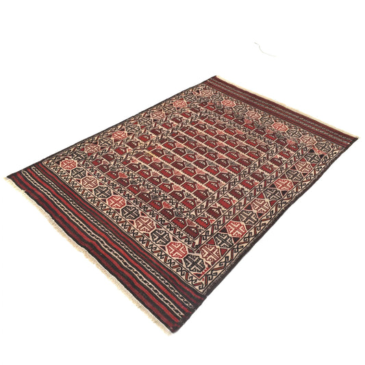 Hawthorne Court Kilim | 4'1" × 5'9" ft | Ref: B19997