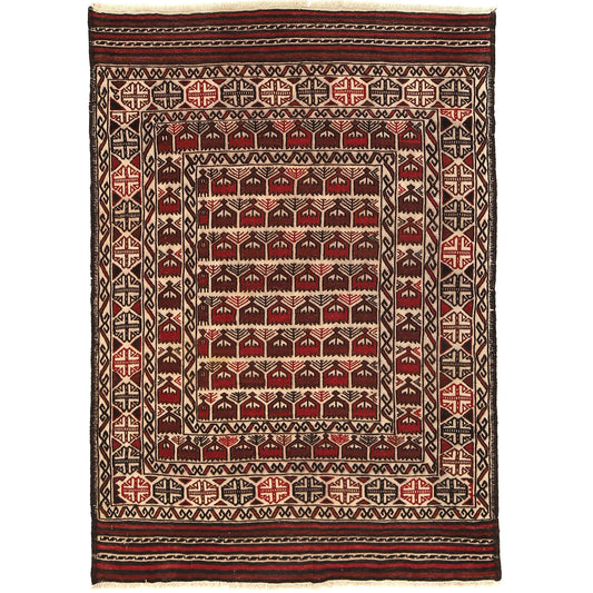 Hawthorne Court Kilim | 4'1" × 5'9" ft | Ref: B19997