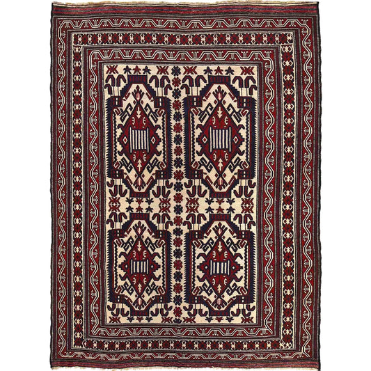 Windsmere Hall Flatweave Kilim | 6'11" × 9'6" ft | Ref: 2947