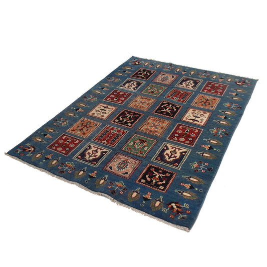 Winter Heath Rug 4' 0 x 5' 6 (ft) - No. G22647
