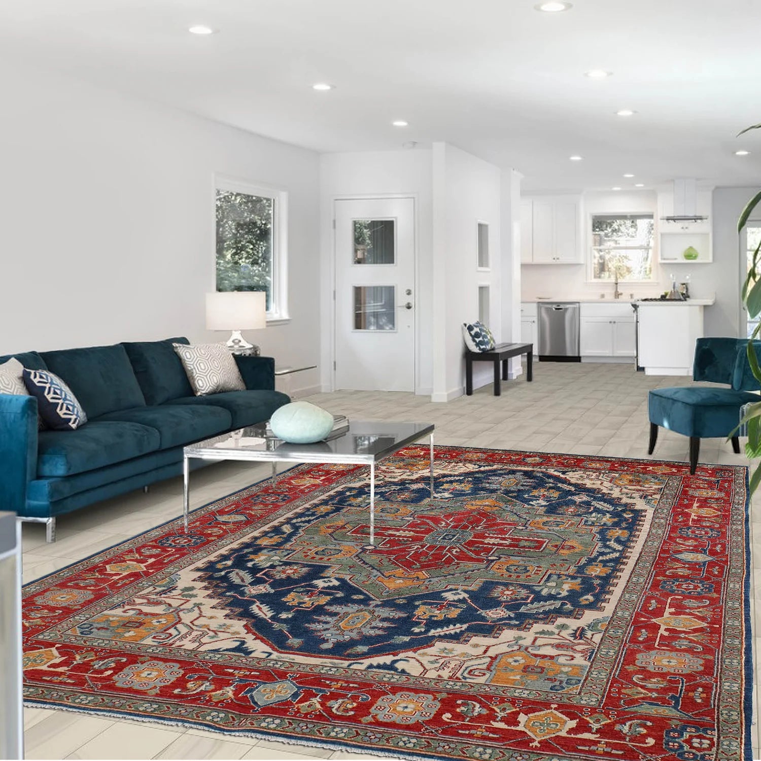 Whitmore Row Rug | 6'6" × 9'9" ft (198 × 297 cm) | Ref: G27117