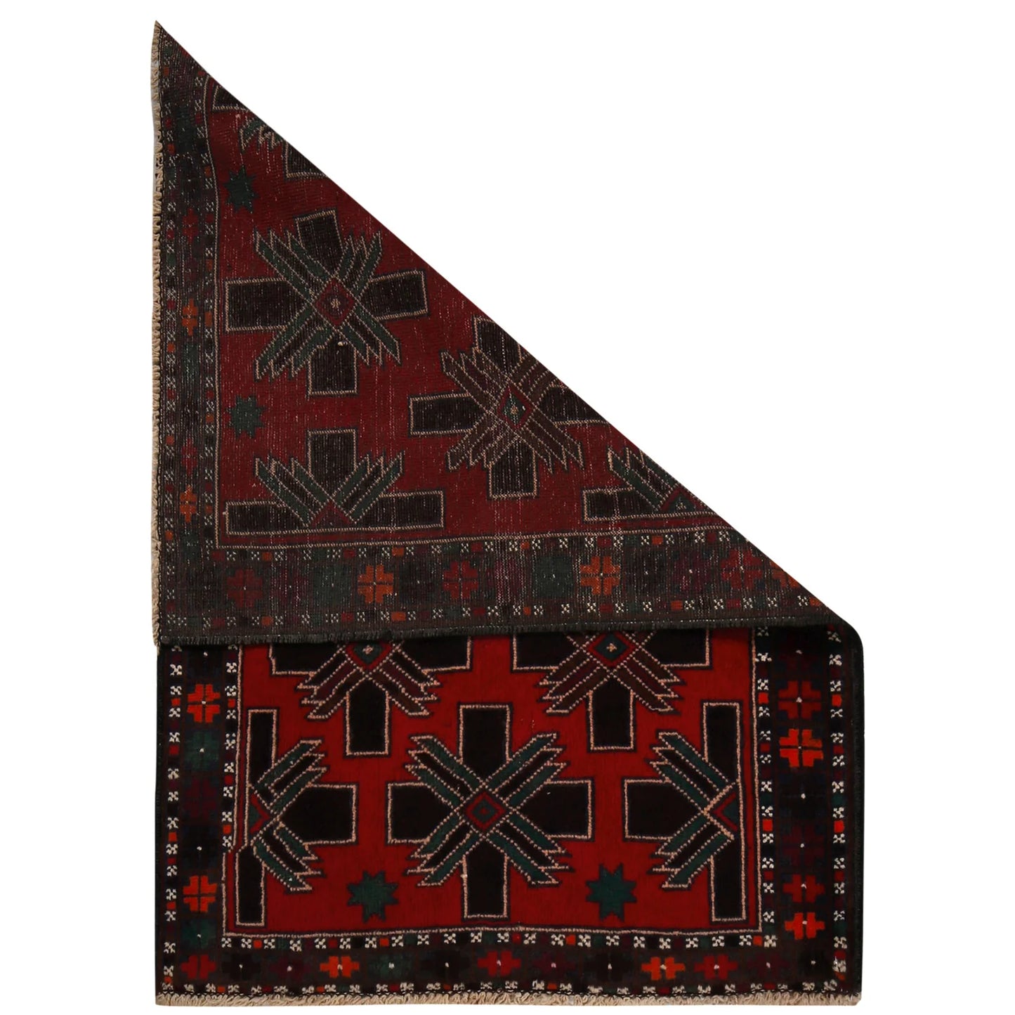 Baluch Small Size Rug 3' 0 x 4' 5 (ft) - No. 10249