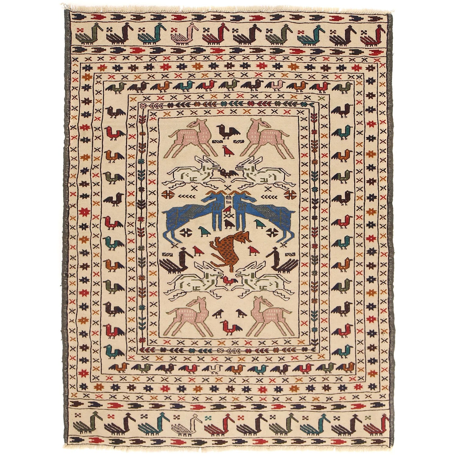 Alderwick Mews Rug | 4'6" × 5'12" ft (136 × 182 cm) | Ref: B20012