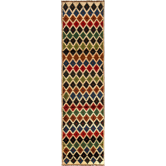 Tribal Baloch Runner 2' 5 x 9' 5 (ft) - No. B19306