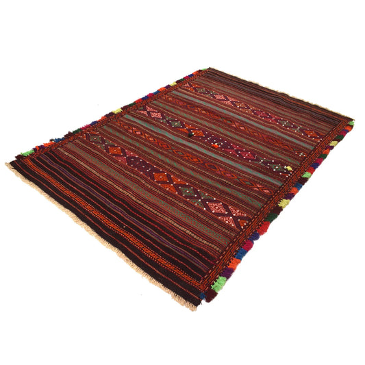 Elmstone Flatweave Kilim Rug | 4'8" × 7'1" ft (141 × 216 cm) | Ref: B19314