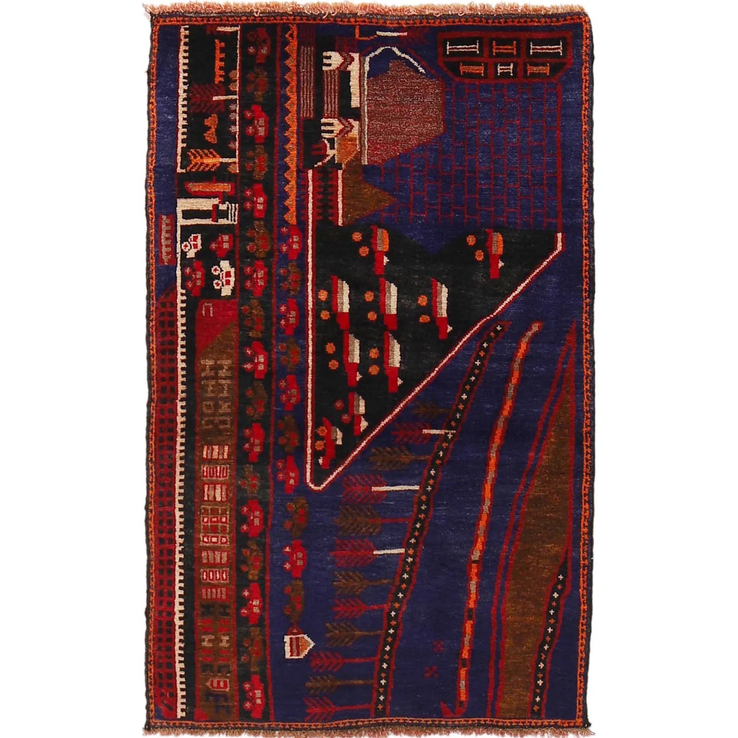 Carlow Arbour Carpet | 2'5" × 3'11" ft (73 × 119 cm) | Ref: 3291